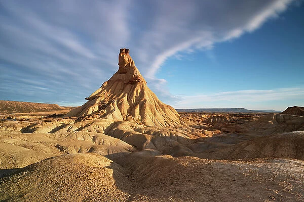 the iconic rock formation called Castel de Tierra