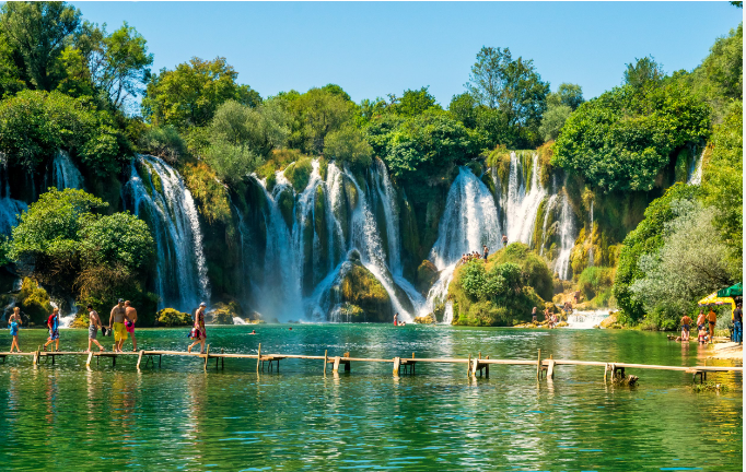 Kravice waterfall